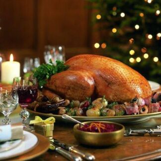 Home Reared Norfolk Black Free Range Christmas Turkey